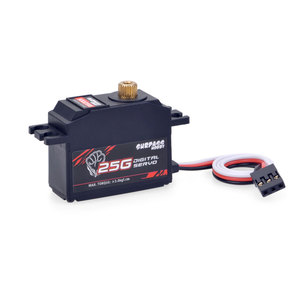 Сервопривод SURPASS Hobby S0025M с металлической шестерней, 25 г, для радиоуправляемых самолетов, роботов, радиоуправляемых автомобилей, лодок - Product Image 1