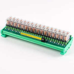 Módulo de relé de 16 canales 10A 24V Salida PLC Módulo de relé de placa amplificada - Product Image 3