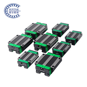 Precio barato de China HG20 HGW20 W20 HW20 Bloques de guía de rodamiento de bloque lineal 20mm Rodamientos y rieles Runner Sistema de piezas de máquina CNC - Product Image 1