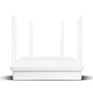 産業用強度Tri-Band 5400Mbps屋外ルーター20KMワイヤレスレンジと耐候性設計の建設現場