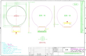 Rjoytek Pantalla LCD circular de 2,8 pulgadas 480*480 Panel de pantalla táctil TFT IPS con placa HMI e interfaz SPI - Product Image 5