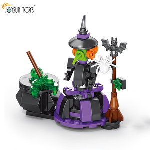 <strong>All</strong> Hallows' Day 6-in-1 Train Building Blocks Educational Unisex Kids' DIY <strong>Toys</strong> for Age 5-7 Packaged in Box - Product Image 4