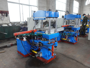 80T Automatische Push-and-Pull-Gummi presse Vulkan isier maschine/Hoch effiziente Gummi press maschine