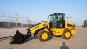 لودر بسعة 1.5 طن مع محرك معتمد من وكالة حماية البيئة، فعال من حيث التكلفة مع ضمان لمدة عام، ذراع تلسكوبي وسعة دلو 500 كجم - Product Image 3