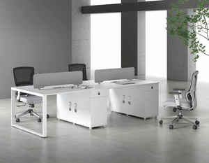 Prima Modern Executive Desk Large Office Brown <strong>Computer</strong> Conference Table Simple Workstation Business Furniture for Home Office - Product Image 5