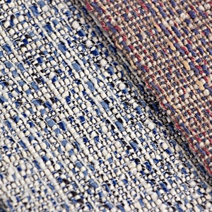 Düşük fiyat 450gsm küçük adedi 100% Polyester keten kumaş ile tutkal destek yumuşak tekstil köşe kanepe kumaş tarafından düğümlü iplik - Product Image 3