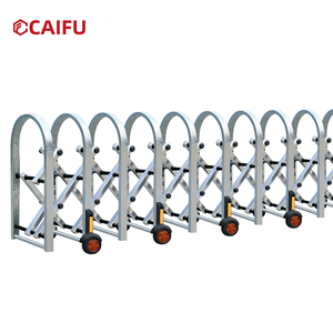 รั้วกั้นแบบพับได้ปรับขนาดได้ รั้วกั้นแบบยืดหดได้ รั้วกั้นแบบพับมือ สำหรับรถไฟใต้ดิน - Product Image 3