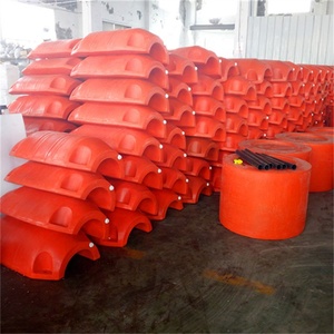 Boya de material PE directa de fábrica flotante de tubo de dragado de arena personalizada de alta calidad con diseño de pistón - Product Image 4