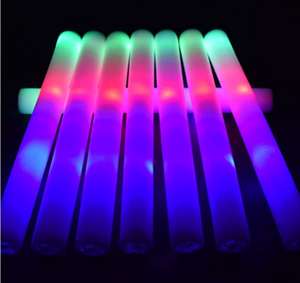 60 Cái Glow Sticks Số Lượng Lớn Đầy Màu Sắc <span class=keywords><strong>Led</strong></span> Foam Cổ Vũ Ống Rgb Trong Bóng Tối Ánh Sáng Cho Đảng Tím Baton Up Cổ Vũ Tùy Chỉnh - Product Image 3