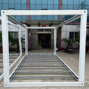 Estructura de construcción de casa prefabricada modular, producto al por mayor, marco de contenedor de envío de 20 pies - Product Image 3