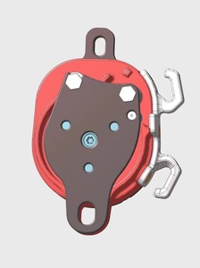 Jatuh perlindungan ketinggian tinggi bor Manual pengangkat tali Crawler Motor elektrik katrol kerekan 200KG jatuh arester - Product Image 4