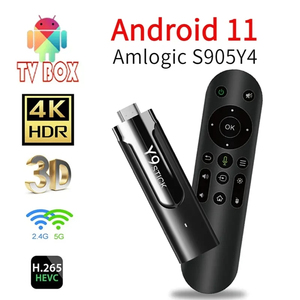 M98 Y9 TV Stick Android 11 Amlogic S905Y4 HD 4K 3D двойной Wi-Fi язык пульт дистанционного управления Медиаплеер Smart TV Box - Product Image 2