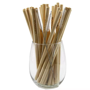 Phân hủy <span class=keywords><strong>Pipette</strong></span> môi trường tái sử dụng sợi tre uống ống hút - Product Image 1