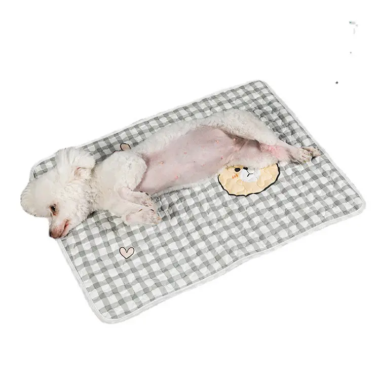 Waschbaumwolle Hundebett Katzen-Schlafklo Sofakissen Hundebett Haustiermatten