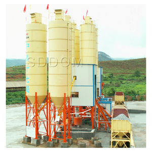 Hot Sale Hzs50 Container Ready Mix 30m3 h with Mixer Price Station <strong>Concrete</strong> Batching <strong>Plant</strong> Design