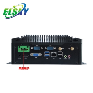 ELSKY工业电脑酷睿i7迷你电脑6usb系统单元电脑电脑DDR4 2LAN 6COM M.2，适用于单/双显示器IPC6900 - Product Image 5