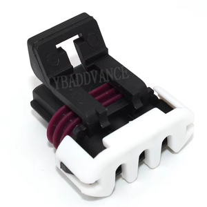 YB Connector 12110293 <strong>Delphi</strong> 3 Pin Female Metri-Pack 150 Series <strong>Temperature</strong> <strong>Sensor</strong> Connector for Chevrolet - Product Image 4