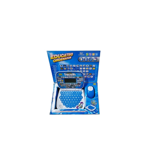 Spanisch Englisch Multifunktion spunkt Lesen Lernmaschine LED-Bildschirm Laptop Lernmaschine für Kinder