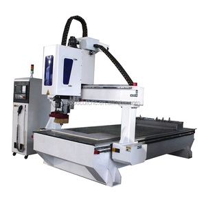 1325 cnc router máquina para trabajar la madera con 8/10/12 pcs lineal y cambio de la herramienta de la revista - Product Image 3