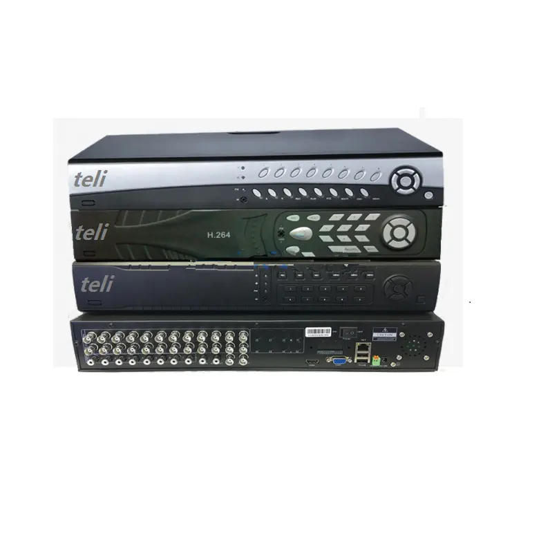 Caméra de vidéosurveillance 4-en-1, pouces, DVR, ip AHD TVI CVI H264, enregistreur vidéo à réseau vidéo