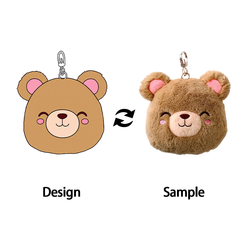 Custom Plush Keychain