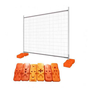 AU No-Dig Orange Temporary Construction <strong>Fence</strong> 50*50mm Mesh 6 X 8 Garden Building <strong>Hire</strong> Steel Frame Low Maintenance - Product Image 4