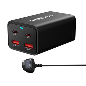 UL CE ROHSマルチポート充電器200w 100w Gan高速Pd 6ポートUSB C充電器 - Product Image 2