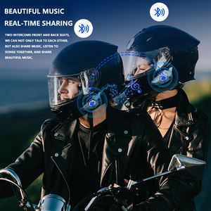Sistema de intercomunicación avanzado para motocicleta Comunicación inalámbrica manos libres y de largo alcance - Product Image 2
