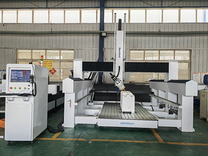 Enrutador CNC de madera ATC de 4 ejes 1530 cabezal giratorio de 180 grados fresadora de grabado de espuma con rotativo - Product Image 5