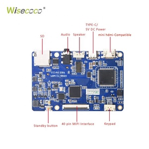 7 Inch 1920*1200 Mipi Ips <strong>Tft</strong> <strong>Lcd</strong> Capacitive Multi Touch Screen Module <strong>Display</strong> Panel Mini h-dm-i Type-c <strong>Controller</strong> Driver <strong>Board</strong> - Product Image 4
