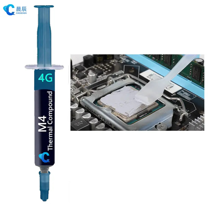 Grey M4 2G 4G 8G Cooler tản nhiệt nhiệt dán CPU GPU Bộ vi xử lý dẫn điện đèn LED mỡ termal hợp chất mì ống termicass