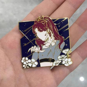 Tasarımcı özel Anime rozetleri pimleri karikatür broş soujapan er Pin rozeti japonya'dan Set
