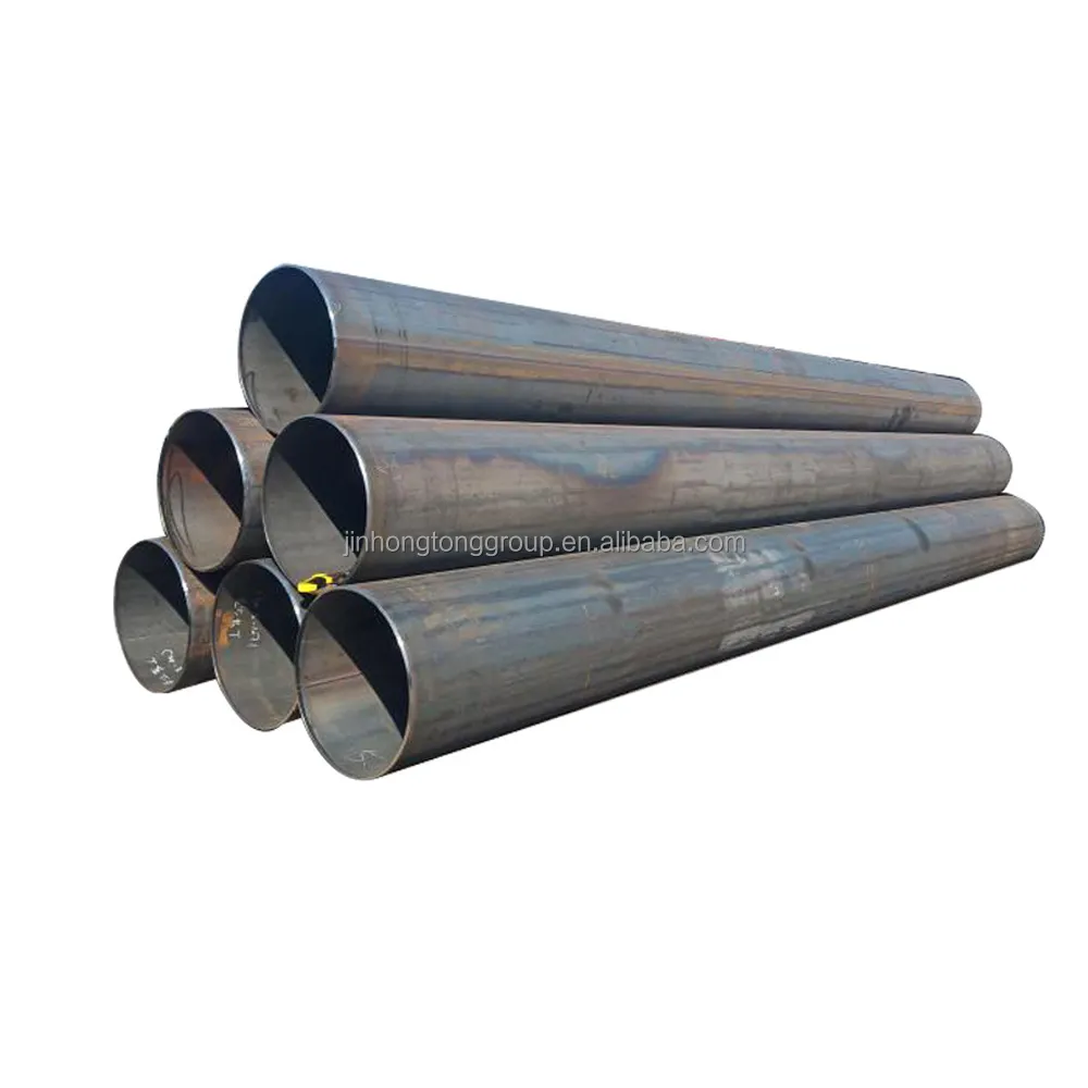 Proveedores DE FÁBRICA DE Tianjin Q235 Q345 ASTM carbono ERW hierro suave tubo redondo/cuadrado tubos de acero soldados
