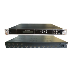 マルチチャンネルHDMIからRTSP HTTP RTMP HLS SRTIPライブストリーミングビデオエンコーダーH.264 1080PSRTエンコーダー (デジタルTVヘッドエンド用) - Product Image 5
