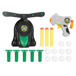 Electric Hover Ball Shooting Noctilucence Toy Manual Soft Bullet Gun Shooting Floating Flying Suspended Ball Fun for <strong>Kid</strong> - Product Image 4