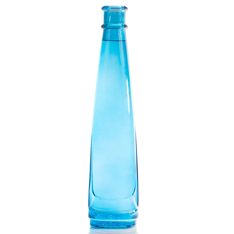 Frasco uísque para licor azul, garrafa de licor, uísque, 500ml, 750ml, garrafa de vidro personalizado, licor, venda imperdível