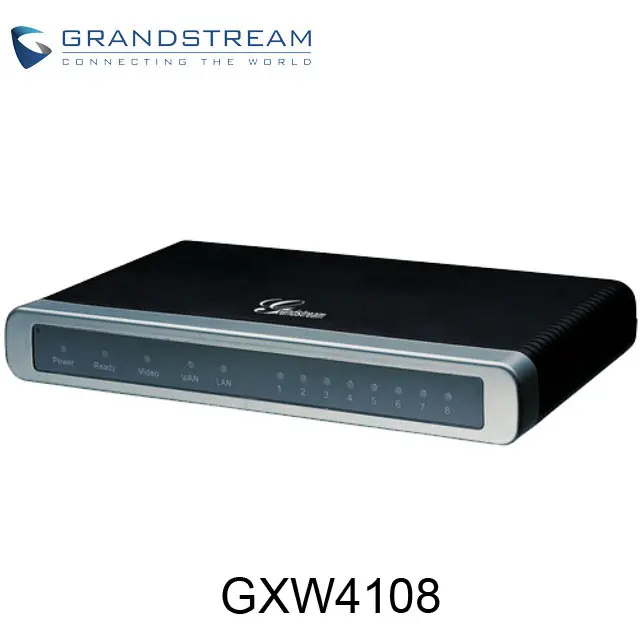 Grandstream gxw410x serisi ağ geçidi GXW4108 8FXO port 2RJ-45 (LAN/WAN) Voip ağ geçidi