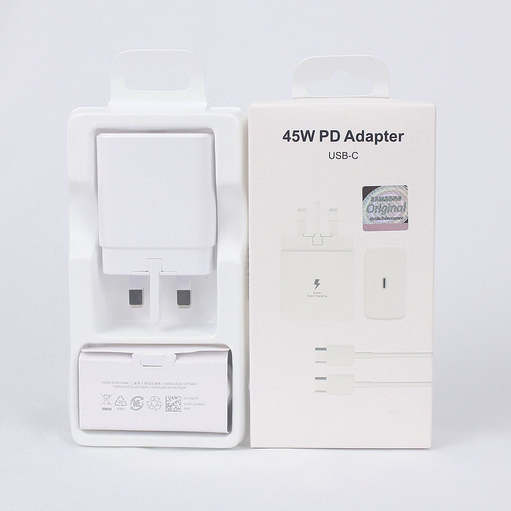 White charger+cable