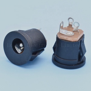 Dc-022 yüksek akım güç dönüşüm Dc022 3.5x1.35mm 3 Pins bağlantı soketi 35135 yuvarlak kafa DC022 DC Jack - Product Image 4