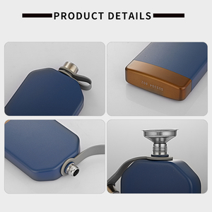 Rò rỉ bằng chứng khắc <span class=keywords><strong>Flask</strong></span> Whisky <span class=keywords><strong>Flask</strong></span> thép không gỉ Pocket Hip <span class=keywords><strong>Flask</strong></span> cho rượu - Product Image 4