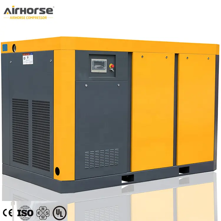 IE4 IE5 Elektrischer Kompressor 37 kW 55 kW 75 kW 90 kW Schraubmaschine Ölfreies Frequenzumtausrüstungsgerät