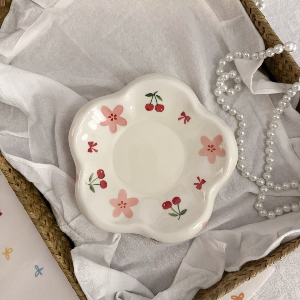 Cherry big Floral Dish