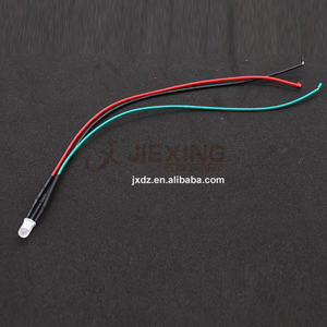 <strong>5mm</strong> <strong>12V</strong> Bi-color <strong>LED</strong> Diffused Red/ Emerald Green Dual <strong>LED</strong> Pre-Wired <strong>LED</strong> 12VDC 20cm Common Anode Common Cathode F5 <strong>LED</strong> With Wires - Product Image 3