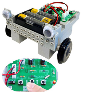 DIY eğitim bilimi stem oyuncaklar kodlama robot programlanabilir akıllı eğitim robotu çocuklar için