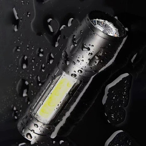 Taşınabilir şarj edilebilir Zoom Led el feneri Xpe flaş ışıklı fener fener 3 aydınlatma modları kamp işık Mini Led el feneri - Product Image 5