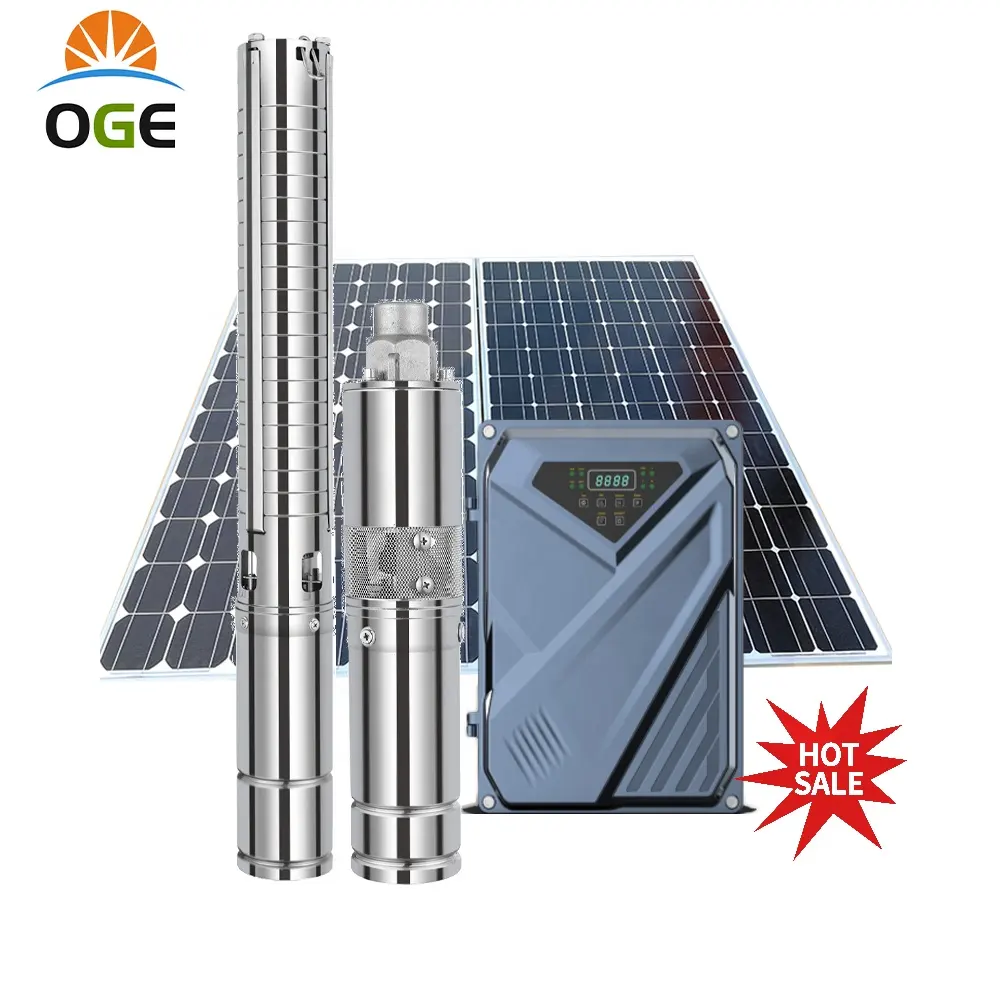 2hp Ac Dc Dompelpompen Solar Pomp Landbouw Solar Water Pomp