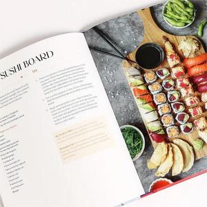 Self Publishing Service Custom Hardback Recipe Cook <strong>Book</strong> Printing Hardcover Case Bound <strong>Books</strong> Printing - Product Image 6