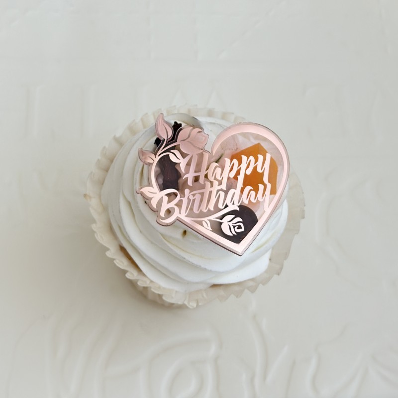Rose Gold-Happy Birthday