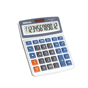 OS-4M 12-Digit Scientific <strong>Digital</strong> Desktop Calculator CE Certified Electronic Office Equipment Basic Classic Calculator - Product Image 2