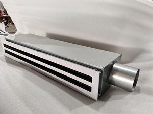 HVAC Aluminium Linear Slot Diffusor mit Plenum Box Register und Kühlergrill Produkt - Product Image 3